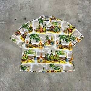 Vintage 90's Hawaiian Button Down Koman Size XL